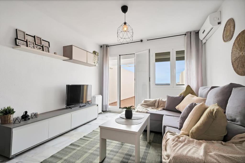 Duplex Con Vistas Al Mar, Piscina Y Gimnasio - Las Abejeras 226 Estepona Exterior foto